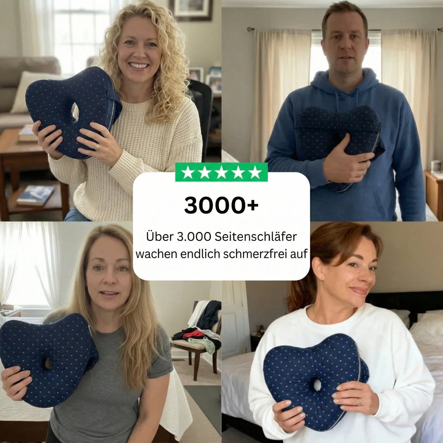 Ergonomisches Kniekissen