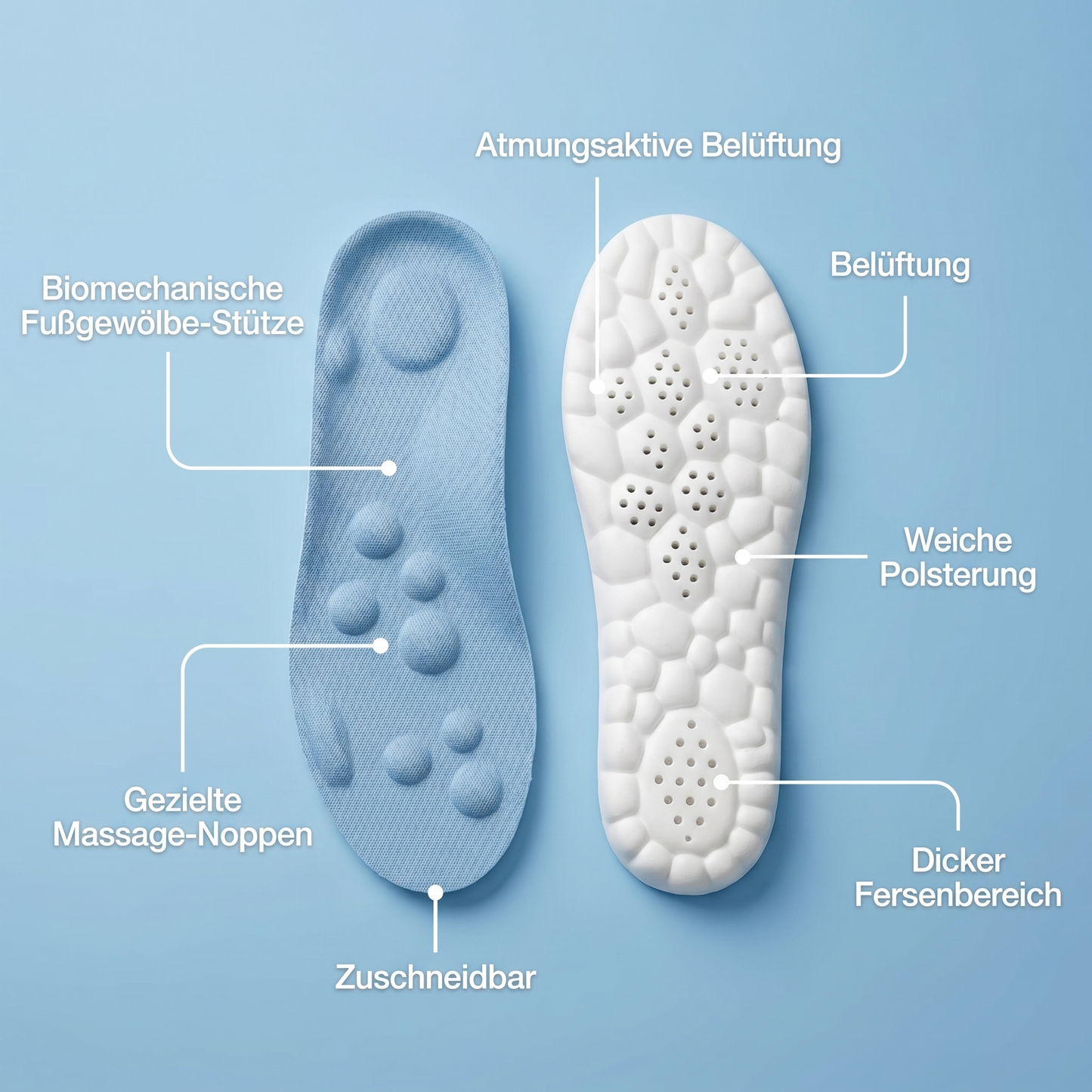 StepRelief - Massage Einlegesohlen